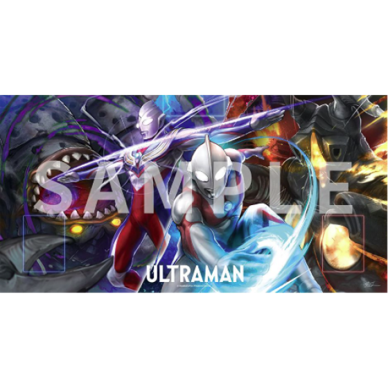 [Japanese Ver] Tsuburaya ULTRAMAN CARD GAME Card Game Hong Kong Limited Playmat - Ultraman 60th Anniversary (580 X 300 X 2mm)